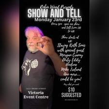 Keithsonic, show and tell, show, talking heads, storytelling, stories, 