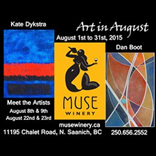 Daniel Boot, Kathryn Dykstra, art, Muse Winery