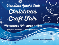 NYC, Nanaimo Yacht Club, Yacht Club, Craft fair, craft, Christmas
