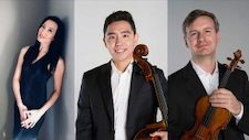 music, concert, Aurora Piano Trio, Ucluelet, Tofino, cello, violin, piano