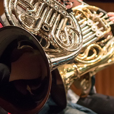 wind symphony, horns, concert, music