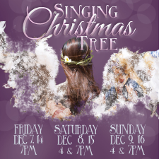 Singing Christmas Tree, choir, drama, play, singing, christmas, tree, living