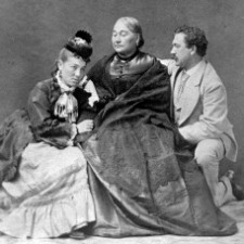 mage:  Josette Legace Work, and two of her children, around 1875. A-01825 RBCM/BC Archives. 