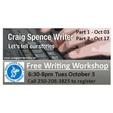  free,writing,SPELUNK,stories,creative writing,workshop,craig spence,duncan