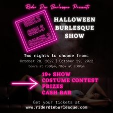 burlesque, halloween, campbell river