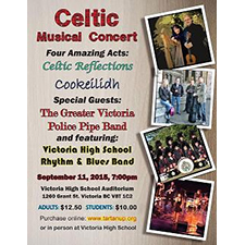 cookeilidh, celtic reflections, victoria police pipe band, celtic, celtic band, celtic music, scottish music, bagpipes, pipe band, fiddle, highland dance, tartan, tartan up, music, concert, victoria bc, tartan up 2015