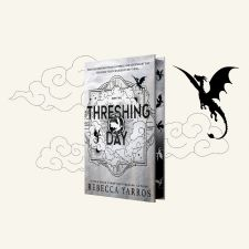 books, literature, art, author, writer, romantasy, threshing day, dragons