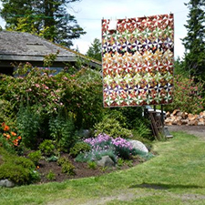 Quilts, gardens