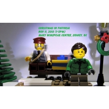 Christmas, Remembrance Day, Mary Winspear, Lego, stocking stuffers, Mary Poppins, WWI, minifig, mini-fig, snowman, Santa, family, children, kids