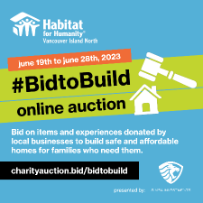 BidtoBuild2023, online auction, support local