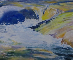 watercolour painting by Bruce Martin