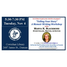  tellers,stories,storytelling,memoir,writing,creative,free,workshop,blackmore,seniors
