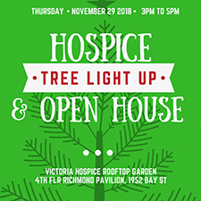 Victoria Hospice, Tree Light-Up, hospice