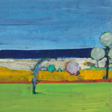 art, art classes, art courses, art school, painting, plein air, landscape, Landscape Painting with Acrylics