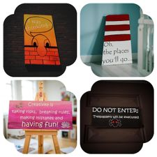 arts, crafts, wood-sign, custom-sign, vinyl-lettering, painted-decor, fundraiser, lostartsclub