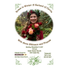 Celtic, Music, Christmas, Concert, Roses, Winter, fundraiser, Loaves and Fishes, Food Bank, Cedar