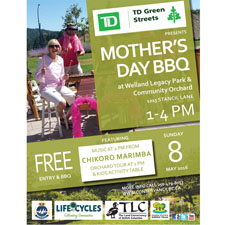 Mother's Day BBQ at Welland Legacy Park