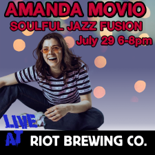 concert, live, music, beer, brewery, Riot, jazz, fusion, soul, singer/songwriter