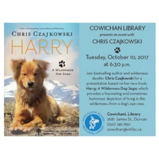 harry,author,book,reading,Czajkowski,duncan,cowichan,free,signing,sale