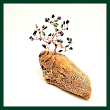Gemstone, Tree, Beach Crafts, LostArtsClub