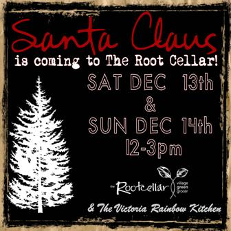 Santa, Christmas, The root cellar