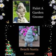 beach santa, garden, gnome, arts, crafts, LostArtsClub, nanaimo