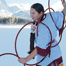 women, empower, woman, conversation, circle, indigenous, culture, sharing, community, hoop, dance, workshop