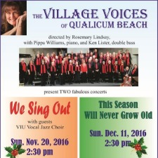 music, choir, choral, Christmas, concert, Village Voices, Rosemary Lindsay