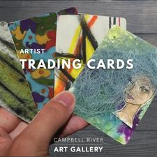 Campbell River, artists, trading cards, arts and crafts, art