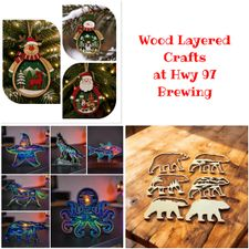 arts, crafts, layered-wood-art, wood-ornaments, wildlife-art, holiday-decor, diy, lostartsclub