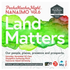 land matters, pechakucha, sustainable land use, community development, social media file, speakers, land use development