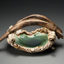 clay, wood, basket, ceramic, fired, glaze, 