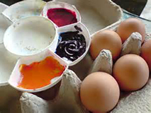 art, painting, tempera, egg, pigment, history