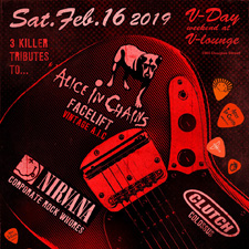 live event, live show, live music, february 16 2019, tribute show, v lounge