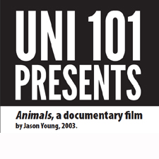 film, animals, University 101, UVic