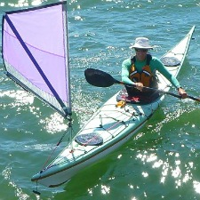 kayak, sailing, water, sports, ocean, paddling