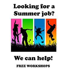 youth, employment, summer, job, search, free, workshop