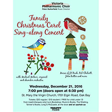 music, concert, sing-along, Christmas, xmas, chamber orchestra, choir, Butterfield, Bach, Molnar