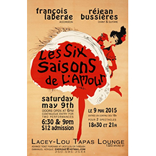 Cabaret, French, Piaf, Accordion, Bussieres