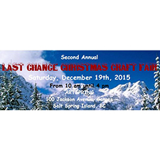 Last Chance, Christmas, Craft Fair 