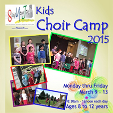 singing, choir, kids, camp, spring break, music