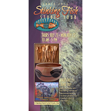 art, visual art, craft, stinkingfishstudiotour, studiotour, exhibition, mixed media, pottery, jewelry, metalsmith, printmaking
