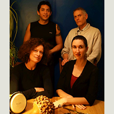 Zandhunga - Oscar Robles Diaz, Britt de la Isla - Britt Bowman, La Tomasa - Kelly Thomas, Jake Masri, Salsa, Latin Pachanga, fiesta, cumbia, music, merengue, Mexican, Cuban, Puerto Rican, Bridge Lounge, 