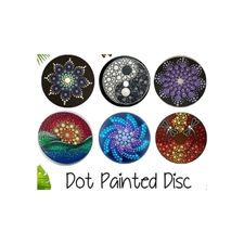 Dot Painted Disc, Arts, Crafts, Workshop, LostArtsClub, Nanaimo, Painting, Home, Decoration