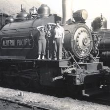 steam train, Port Alberni