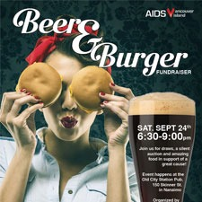 Beer, Burgers, Fundraiser, Queer Community, MSM, Gay, Health