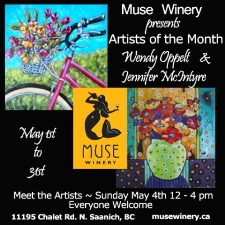 Muse Winery, art, Wendy Oppelt, Jennifer McIntyre