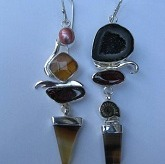 earrings, jewellery, bezels, workshop