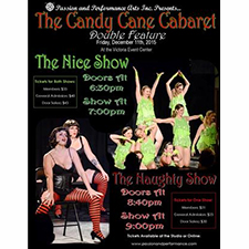 Dance, show, naughty, nice, cabaret, burlesque, Christmas show