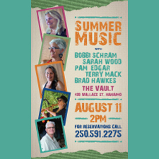Terry Mack, Bobbi Schram, Pam Edgar, Sarah Wood, Brad Hawkes